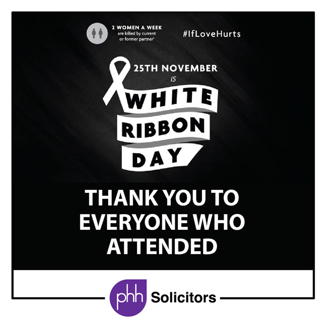 White Ribbon UK Event