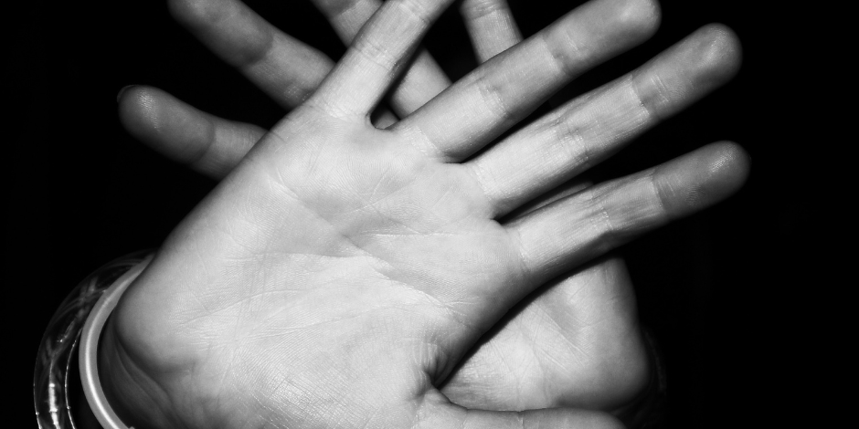 PHH Solicitors Fylde Coast Hands up to stop domestic abuse.